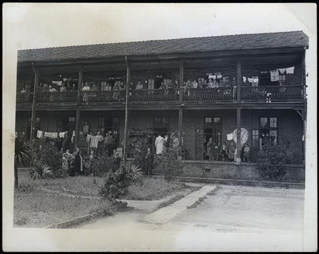Jewish refugee housing; Hongkew (Shanghai, China).