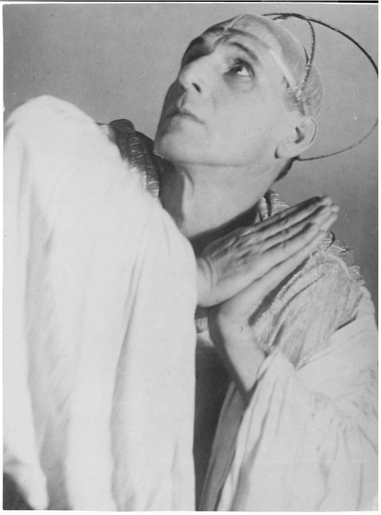 Portrait of famous dancer Max Terpis from the 1930s